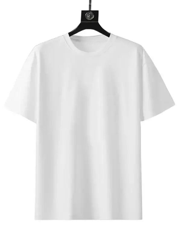 Oversized Summer T Shirts for Women Men White and Black Casual Female Korean Streetwear Tees Unisex Basic Solid Young Cool Tops