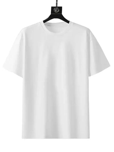 Oversized Summer T Shirts for Women Men White and Black Casual Female Korean Streetwear Tees Unisex Basic Solid Young Cool Tops