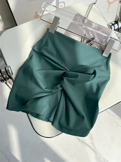 Women Yoga Shorts High Waist Workout Shorts Fitness Yoga Lift Butt Fitness Ladies Yoga Gym Running Short Pants Sportswear