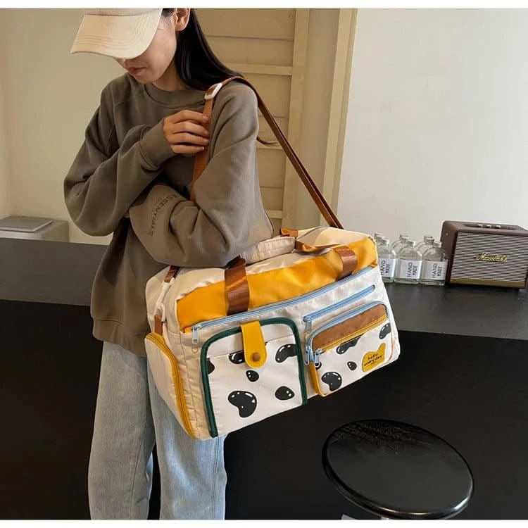 Women's Fashionable and Lightweight Boarding Bag for Maternity, Business, Yoga