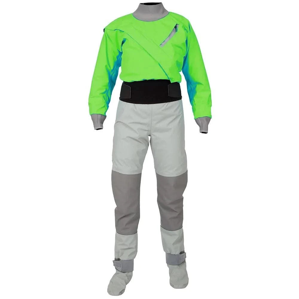 Women's Waterproof and Breathable Padded Dry Suit, Latex Neck, Sleeve Cover, Kayaking, Fishing, Surfing, W18