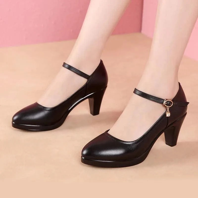 Women's High-end Medium Heel Shoes(35-41) | Women's Fashion Luxury Party Shoes