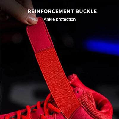Boxing wrestling shoes children's adult training men women combat fighting Sanda high top shoes boots strength weightlifting gym