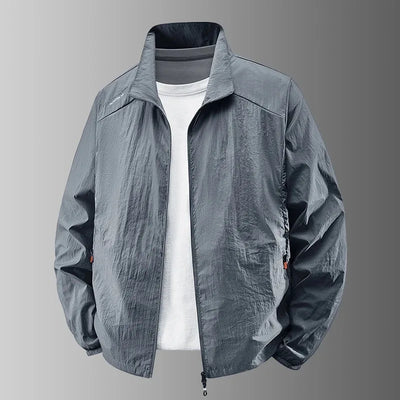 Summer Jackets Men Male Windbreaker Fishing Coats Father Ultrathin Sunscreen Jacket Youth Outerwearing Clohting Traveling Korean