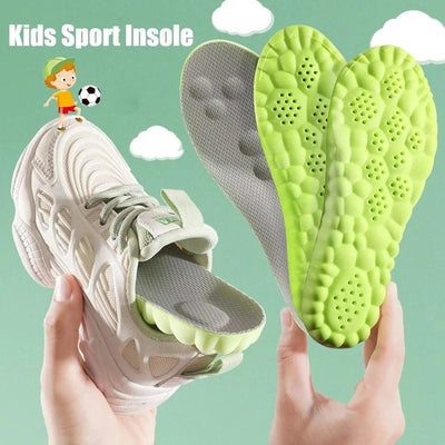 Flat Feet Arch Support Orthopaedic Insoles for Children | Elastic Shock Absorber Cushion Insoles for Kids Shoes High Quality | Sport
