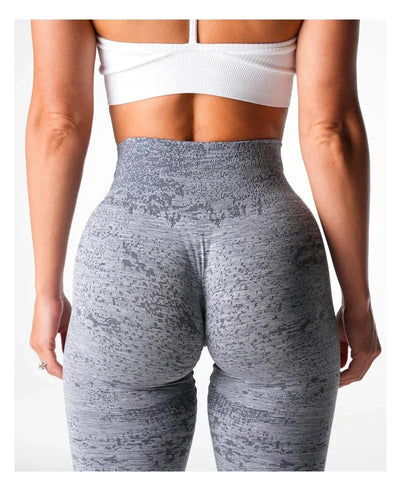 Women Yoga Leggings Hips Lifting Gym  Seamless Sport Pants High Waist Fitness Leggings Bubble Butt Workout Digital Seamless