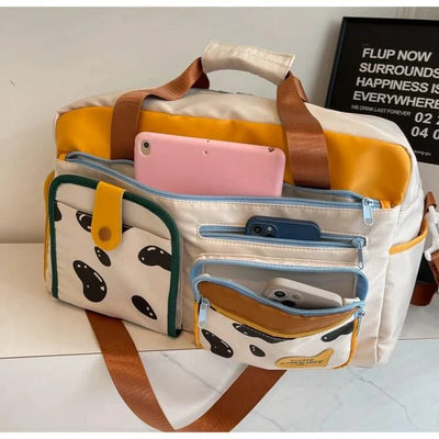 Women's Fashionable and Lightweight Boarding Bag for Maternity, Business, Yoga