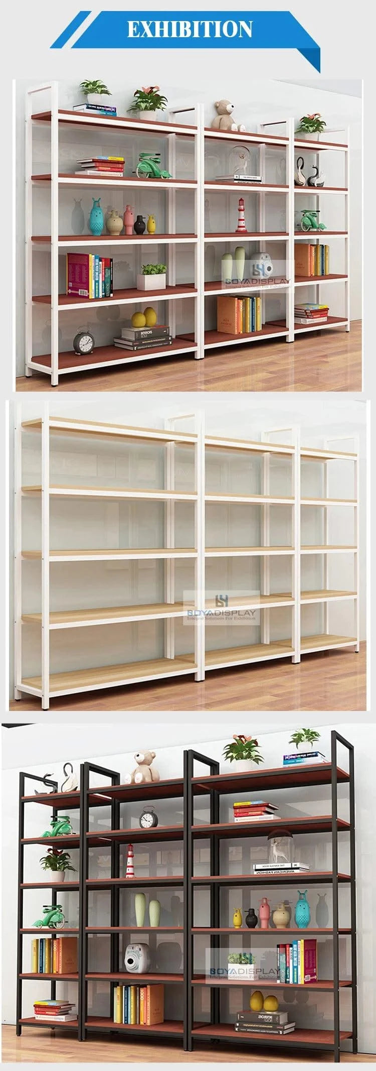 Most Selling Items Classic Simple Assemble Office Home Living Room Furniture Bookshelf Bookcase For Sale