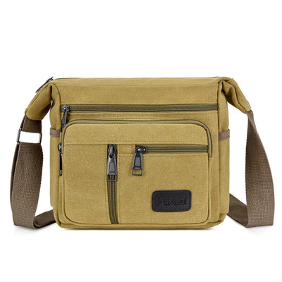 Men Canvas Shoulder Bags Casual Tote Travel Men's Crossbody Bag Luxury Messenger Bags Fashion High Quality Handbag
