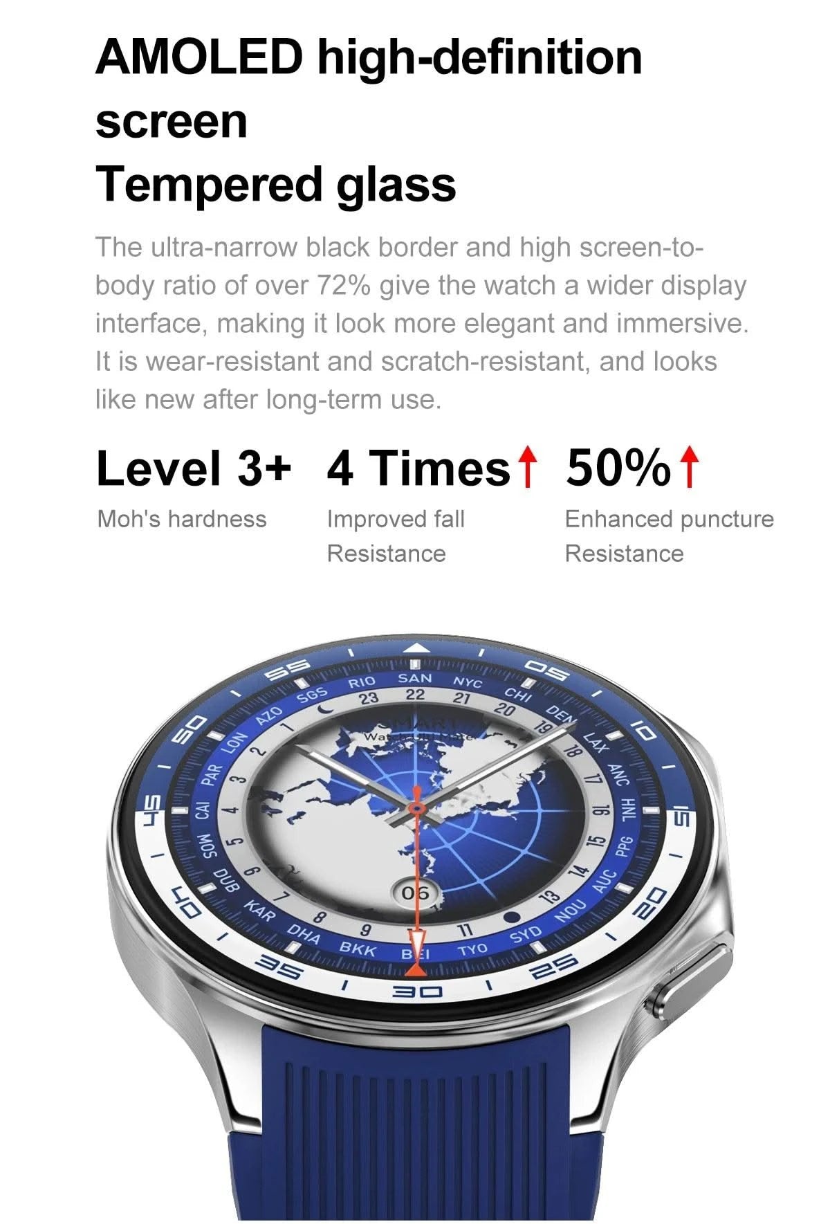 New for Oppo Watch X Men Smartwatch 32GB Extra large Memory 3D Mode MP3 MP4 Smart Watch GPS Sport Smartwatches Bluetooth calling