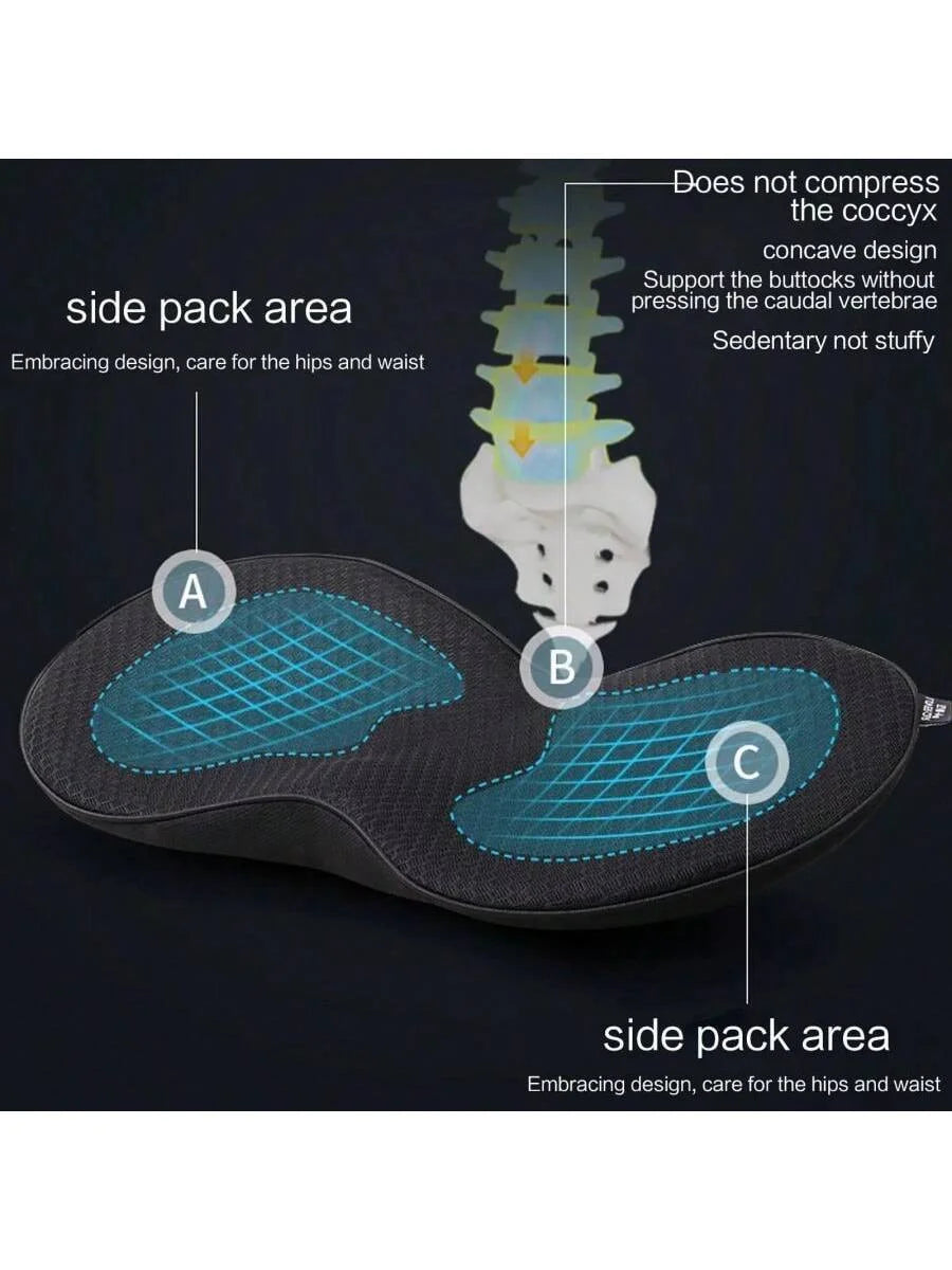 1 piece memory foam car seat cushion car seat cushion mini small seat cushion to increase height butt seat cushion for all seaso