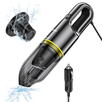 Portable Car Vacuum Cleaner with 8KPa Powerful Suction 16.4FT Cord 12V DC Power for Car RV Boat Trunk Interior Car Accessories