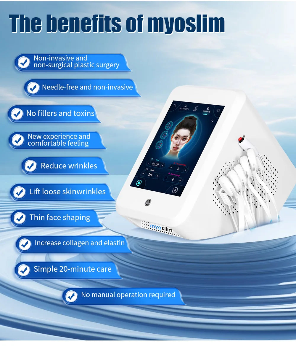 face Anti-aging Face Lift Facial Skin Tighten lifting Machine Wrinkle Reduction Female Strong Pulsed Electromagnetic SPA
