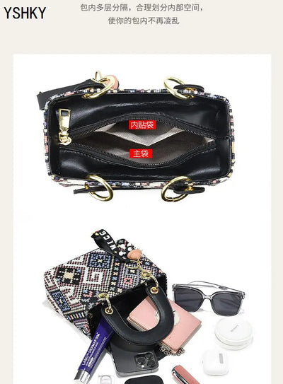 New women bag Shoulder bags Fashion Casual Luxury handbag Designer  new bag for women 2025 Composite Fashionable large handbag