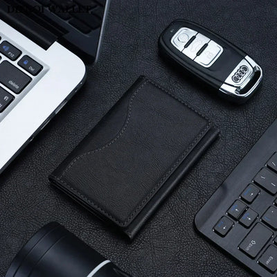 Magsafe Wallet Mobile Phone Bag Credit Card Holder Magnetic Wallet Men Luxury Bank Cardholder Case Minimalist Wallet Card Bag