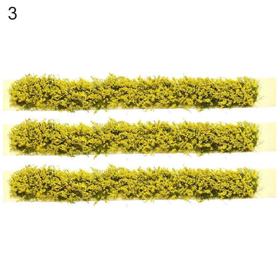 DIY Miniature Garden Decor Durable Static Scenery Model Layout Sand Table Flower Cluster Landscape Wargame Grass Tufts Building