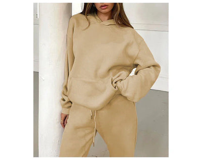 Cotton Sweatpants Sets For Women 2 Pieces Outfit Autumn Loose Hoodies And Pants Sets Sports Suits Women Tracksuits Set Ladies