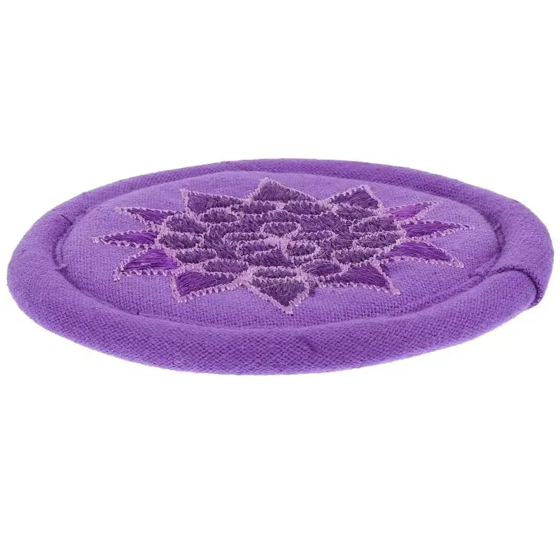1Pc Embroidery Singing Bowl Cushion Tibetan Buddhism Craft Decoration For Hall Sound Bowl Pad Cotton Cloth Mat