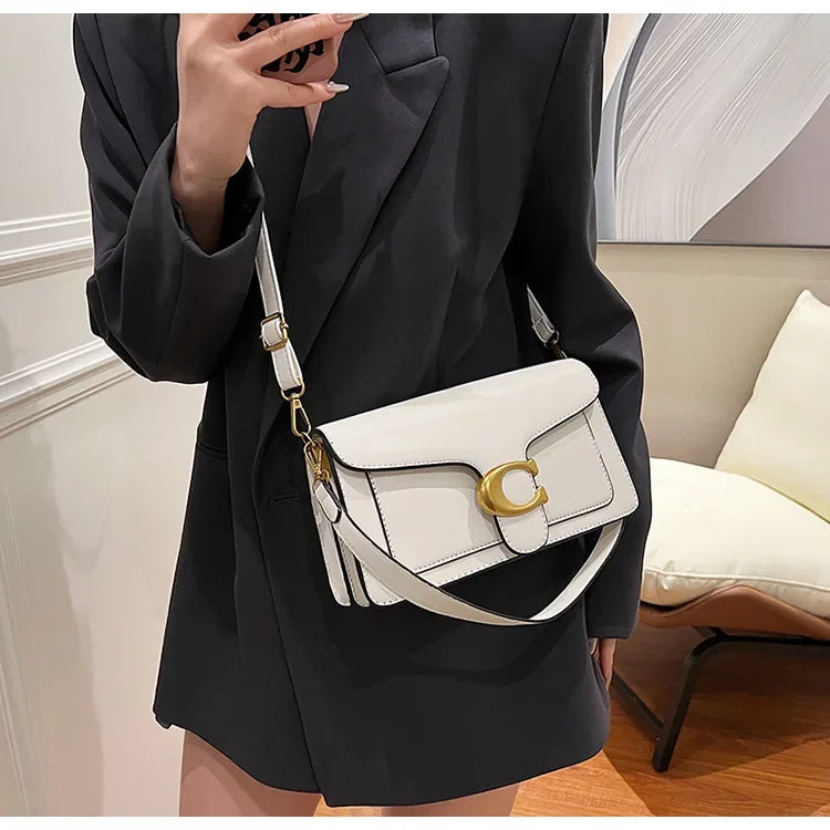 Luxury - Grade 2025 Women's Exclusive Small Square Shoulder Bag - Solid - Color Aesthetic, Niche - Style Design& Daily, Stylish