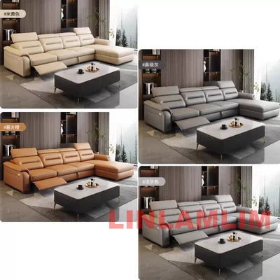 MANBAS Multifunctional Convertible Sofa Bed With Eletric Recliner, Folding Sofa Cama With Power Reclining Seats & Storage Box