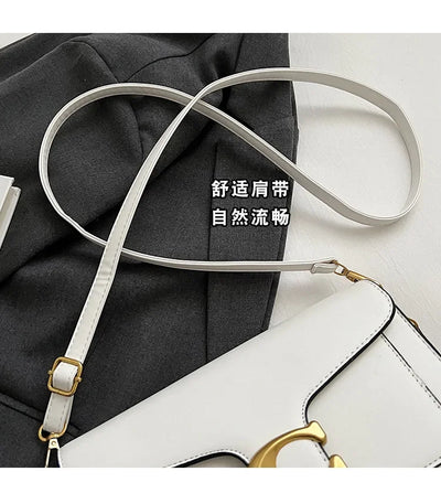 Luxury - Grade 2025 Women's Exclusive Small Square Shoulder Bag - Solid - Color Aesthetic, Niche - Style Design& Daily, Stylish