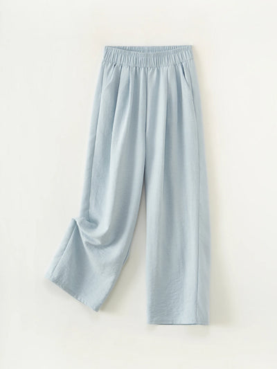 Women's wide-leg pants: new spring and autumn styles for versatile sports casual pants.