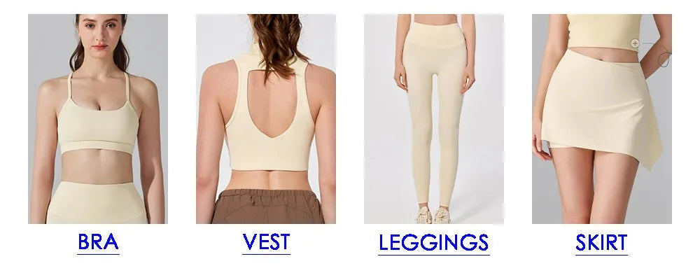 Women's Matching Activewear Set Sports Bra & High Waist Leggings 2-Piece Workout Outfit Gym Clothes for Yoga, Running & Fitness
