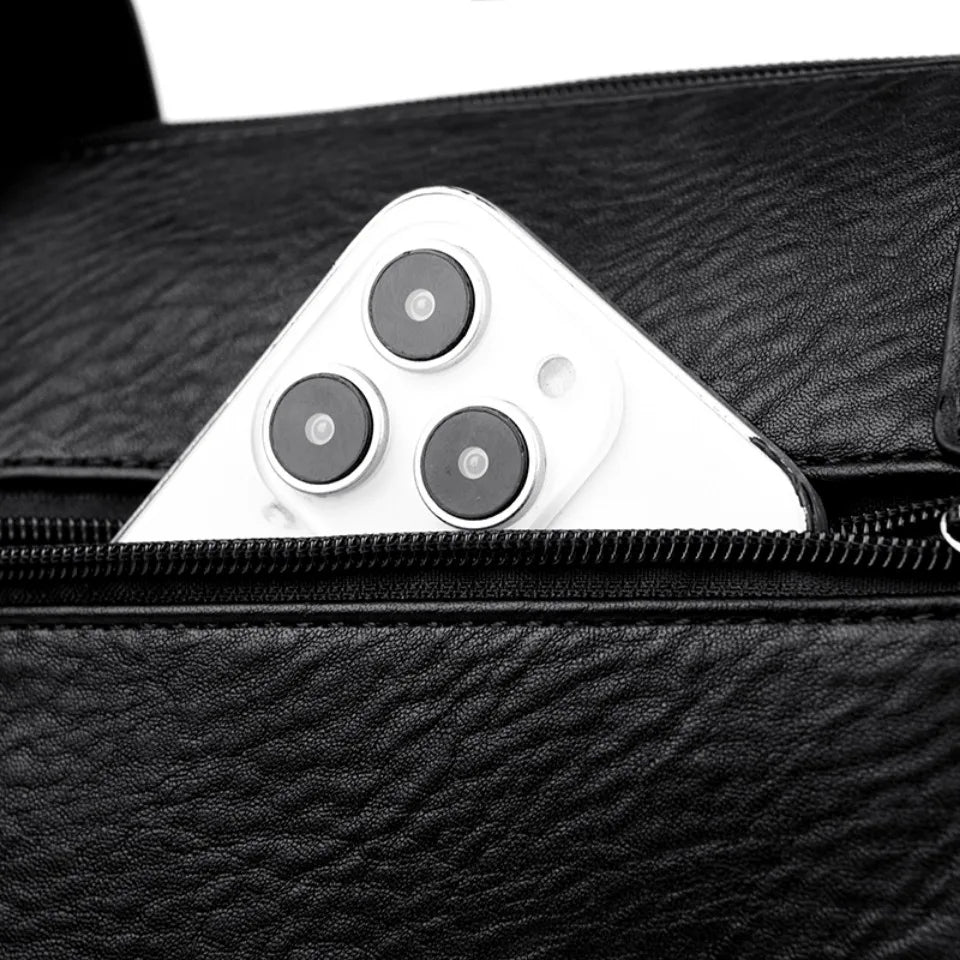 Women's Handbag Trend Designer Female Leather Multi-Pocket Shoulder Bag Luxury Brand Large Capacity Ladies Shopping Bag