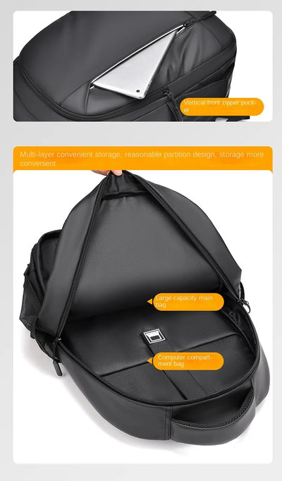 Casual Bags For Men Luxury Designer Commuting Backpack With Large Capacity Leisure Travel  Computer Bags Student Shoulder Bags