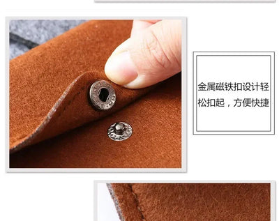 Felt Envelope Mobile Phone Bag Storage Pouch Wallet Credit Card Holder Business Change Purse Bag Thin Wallet Card Holde