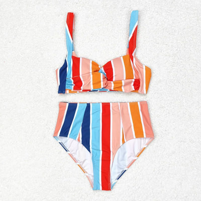 Wholesale Adult Women Swimwear Summer Sleeveless Shorts Swimsuit Set Camo Bathing Suit Clothing