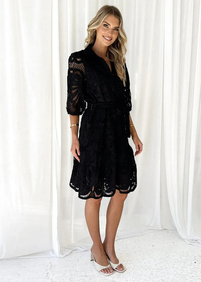 Elegant lace midi dress women 2025 summer fashion slim half sleeve party dresses vestidos