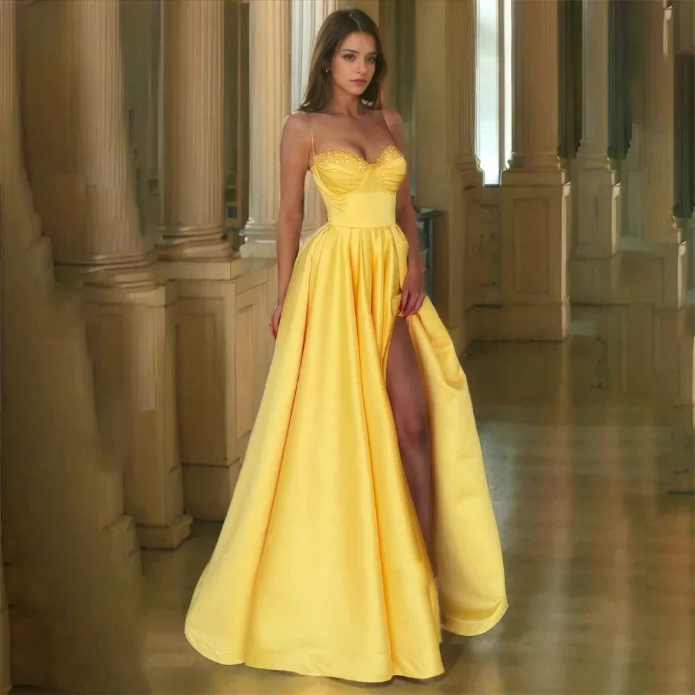 Luxurious Women's Evening Dresses 2025 Woman Women Dresses for Party and Wedding Prom Dress Robe Soiree Elegant Gowns Customized