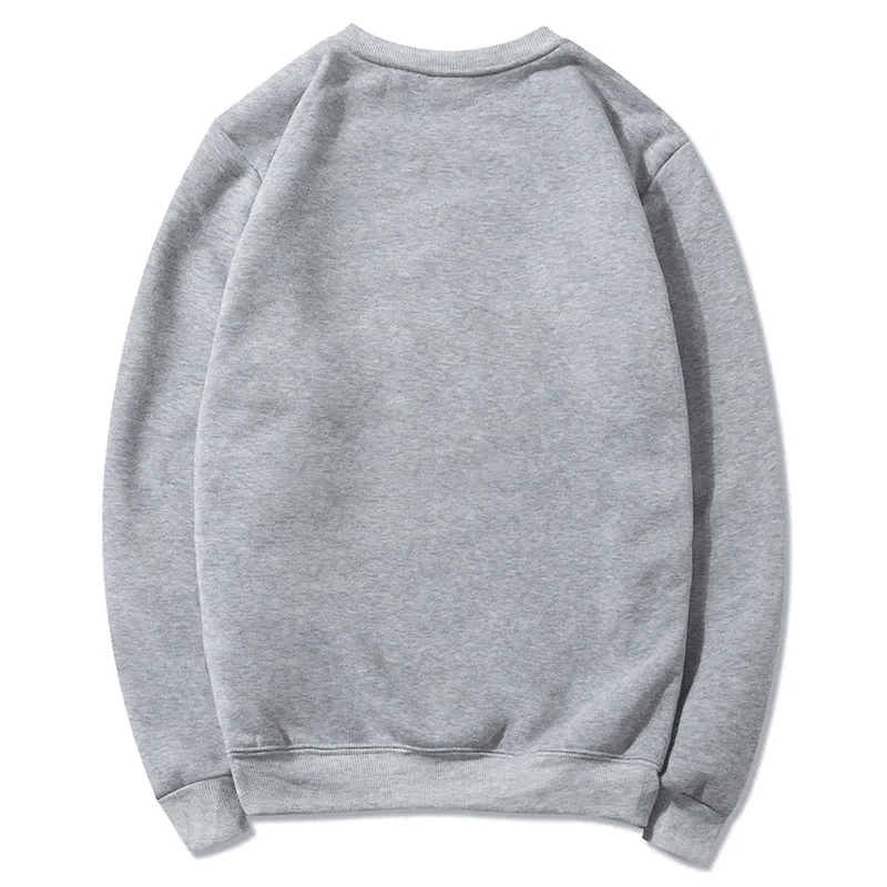 Basic Crewneck Sweatshirts for Men Women Comfy Pullover Tops Athletic