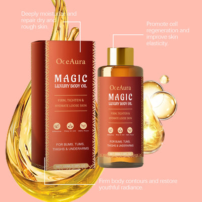 Body Firming Oil Sooth Dry Rough Repair Damaged Skin Hydrating Lighten Fine Line Shrink Pores Skin Care Serum Muscle Massage Oil