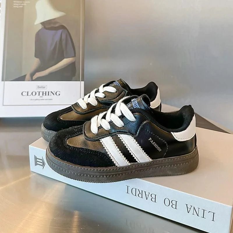 Spring New Children's Sports Training Shoes Boys Girls Ethical Training Fashion Sneakers Children's Soft-soled Casual Skates