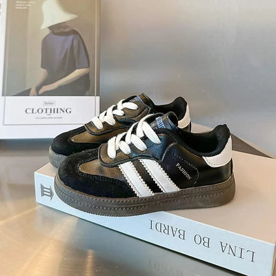 Spring New Children's Sports Training Shoes Boys Girls Ethical Training Fashion Sneakers Children's Soft-soled Casual Skates