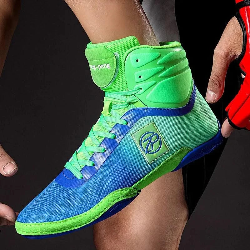 Men Wrestling Shoes Original Boxing Shoes Breathable Training Fighting Sneakers Casual Sports Professional Gear Wrestling Boots