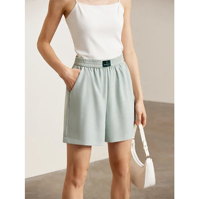 AMII Minimalism Women's blazer Fashion 2024 Summer Blazers Office Lady Two-piece Set Chic Female shorts Separately Sale 72311003