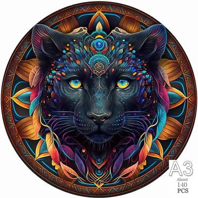 Fox Montessori Educational Toys for Children Wooden Puzzles Brain Trainer Children Games Animal Puzzle Toys Board Set Toy