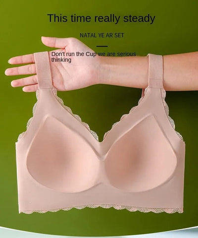 Full Coverage Bra For Plus Size Women With No Underwire Thin Cup Design To Show Cchest Small Help Lift And Prevent Sagging