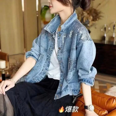 Denim Jacket For Women's Jackets For Women Denim Coats Women's Denim Jacket Jean Jacket For Womens Women Coat New In Outerwears