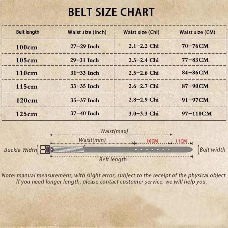 Men Genuine Luxury Leather Metal Automatic B Buckle Fashion Belt | Casual Belts for Male