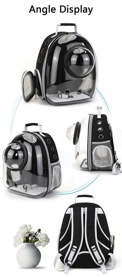 Cat Carrier, Pet Carrier, Breathable Pet Backpack for Cats and Dogs, Cat Carrier for Carrying Cats Outdoors