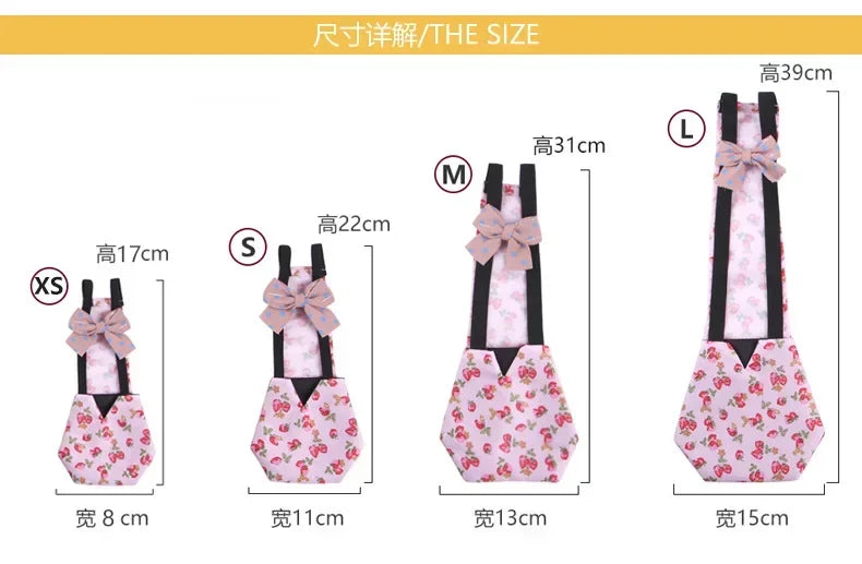 Pet Cloth Diaper for Farm Goose Duck Chicken Poultry Adjustable Washable Creative Bowknot Clothes Pet Mascotas Accessories DC05