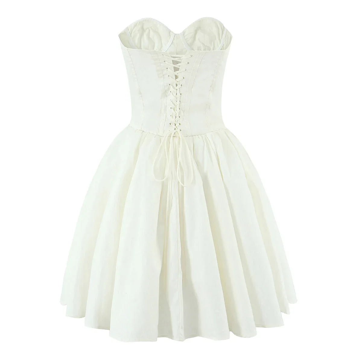 Luxury dresses women 2025 Summer dresses for women evening party dresses bodycon white mini dress elegant ruffle dress tube top