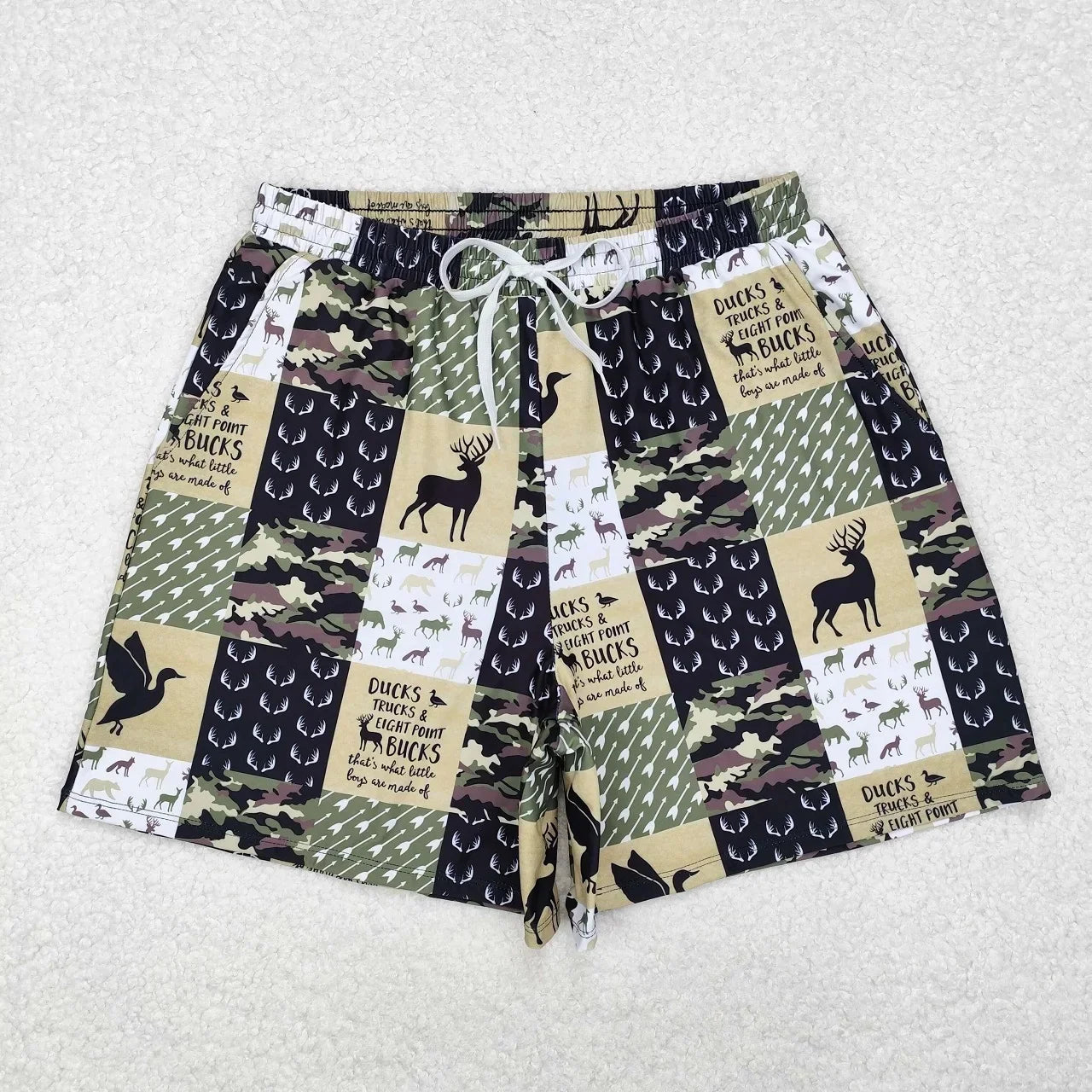 Wholesale Adult Women Swimwear Summer Sleeveless Shorts Swimsuit Set Camo Bathing Suit Clothing