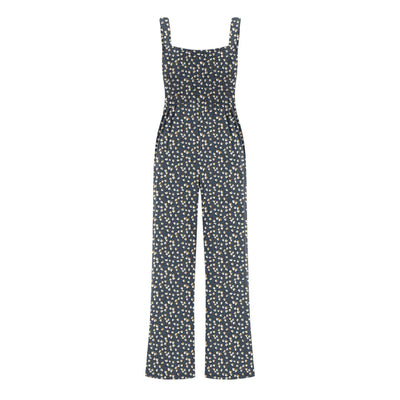 Summer Sexy Sling Jumpsuits Women'S Fashion Printed Loose Pencil Pants Casual Streetwear Elegant Party Female Spaghetti Rompers