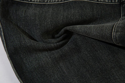 Trendy Brand American Retro Tooling Jeans Mens High Street Heavy Industry Embroidery Loose Wide-leg Trousers