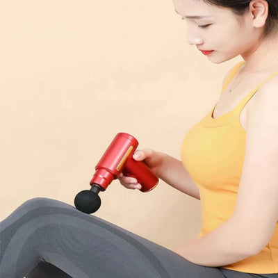 Fascia gun muscle relaxation massager smart mini full body massage impact gun portable small electric full body massage gun